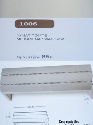 ΜΑΤ ΠΟΜΠΕ ΜΕ ΚΑΔΕΝΑ SWAROVSKI