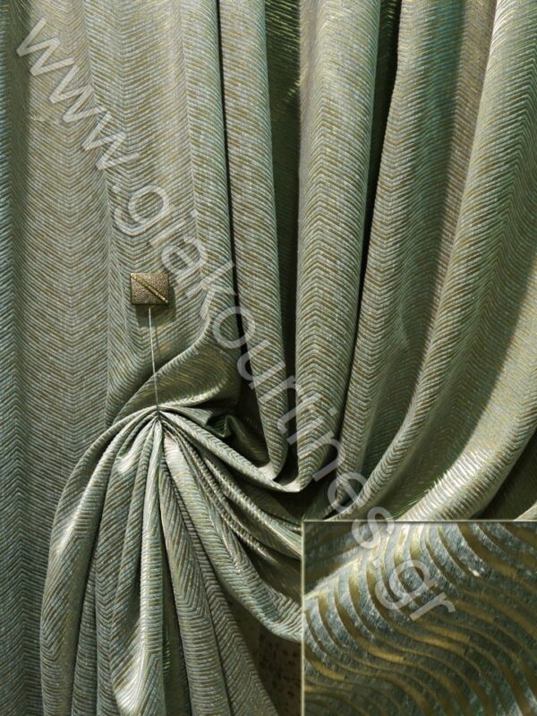 ΚΟΥΡΤΙΝΑ ΑΔΙΑΦΑΝΗ ΓΚΡΙΖΟΓΑΛΑΖΙΑ ΕΞΑΙΡΕΤΙΚΗΣ ΠΟΙΟΤΗΤΑΣ ΧΥΤΗ, ΜΕ ΚΛΩΣΤΗ ΦΛΟΣ ΜΠΕΖ