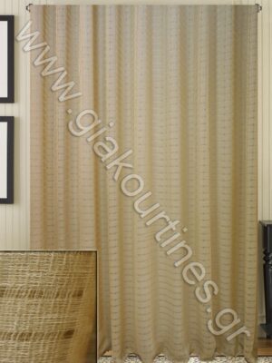 ΚΟΥΡΤΙΝΑ ΡΑΜΜΕΝΗ ΔΙΑΦΑΝΗ, ΜΟΝΤΕΡΝΟ ΔΙΧΤΥ ΜΠΕΖΟΣΠΑΓΓΙ 2,50Μ ΦΑΡΔΟΣ Χ 2,85Μ ΥΨΟΣ