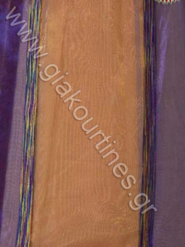 ΥΦΑΣΜΑ ΟΡΓΑΝΤΖΑ ΠΟΡΤΟΚΑΛΙ, ΜΩΒ