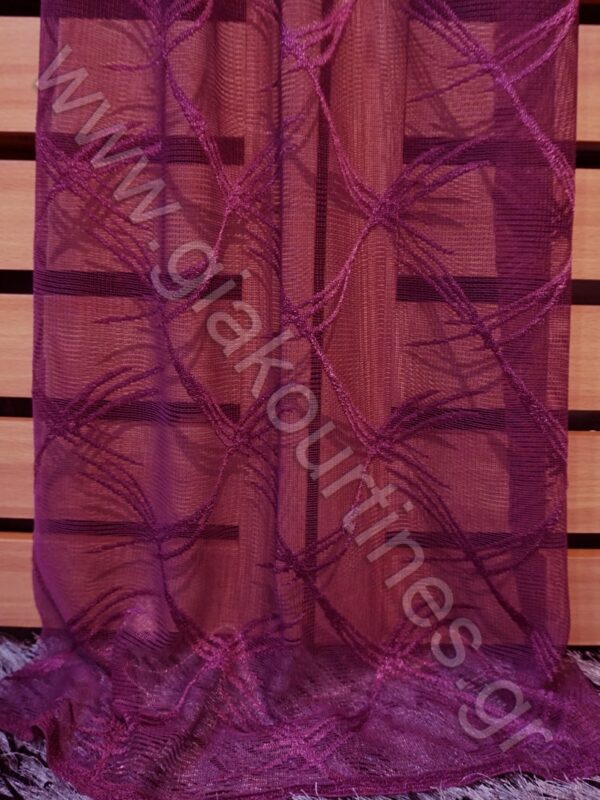 ΚΟΥΡΤΙΝΑ ΔΑΝΤΕΛΑ ΑΤΣΑΛΑΚΩΤΗ  ΧΡΩΜΑ ΜΩΒ