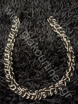 ΔΕΣΤΡΑ ΧΕΙΡΟΠΟΙΗΤΗ ΠΛΕΞΟΥΔΑ ΜΑΥΡΟ ΜΕ ΑΣΠΡΟ