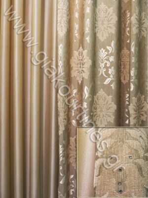 ΣΕΤ ΚΟΥΡΤΙΝΕΣ ΡΑΜΜΕΝΕΣ,ΡΙΝΤΟ ΜΠΕΖΟΚΑΦΕ ΜΕ ΣΤΡΑΣ,ΖΟΡΖΕΤΑ ΠΟΛΥΤΕΛΕΙΑΣ