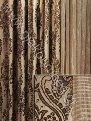 ΡΙΝΤΟ ΤΑΦΤΑΣ ΣΑΤΙΝΕ ΜΠΑΡΟΚ ΚΑΦΕ ΒΕΓΚΕ, ΓΑΖΑ ΣΚΟΥΡΟ ΜΠΕΖ