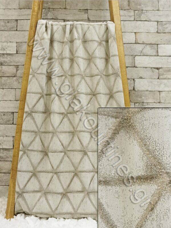 ΥΦΑΣΜΑ ΜΟΝΤΕΡΝΟ ΓΕΩΜΕΤΡΙΚΑ ΣΧΕΔΙΑ , ΧΡΩΜΑ ΠΑΓΟΥ ΜΠΕΖ ΑΜΜΟΥ