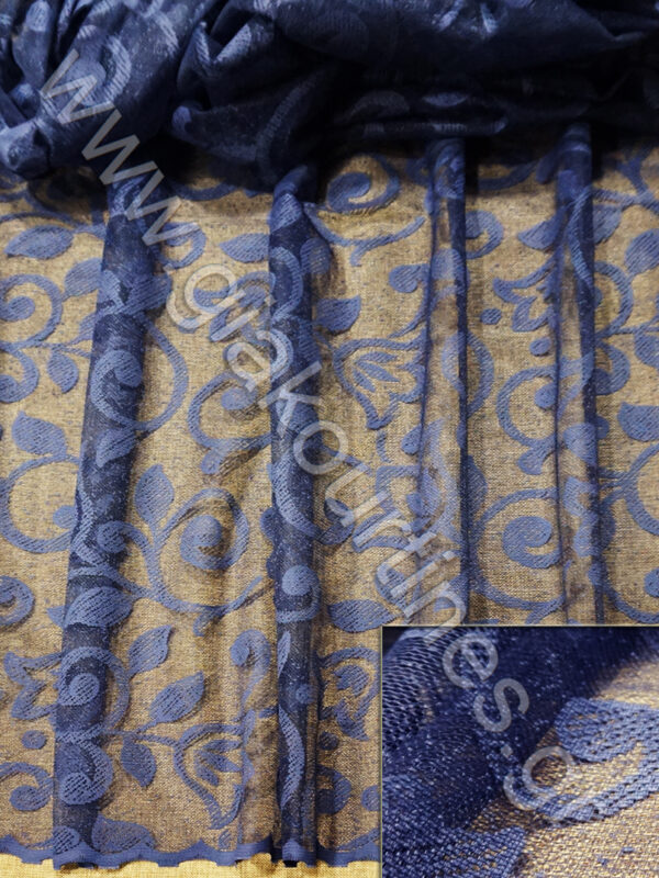 ΔΑΝΤΕΛΑ ΣΤΑΘΕΡΗ ΑΤΣΑΛΑΚΩΤΗ ΜΕ ΦΙΣΤΟΝΙ, ΧΡΩΜΑ ΣΚΟΥΡΟ ΜΠΛΕ