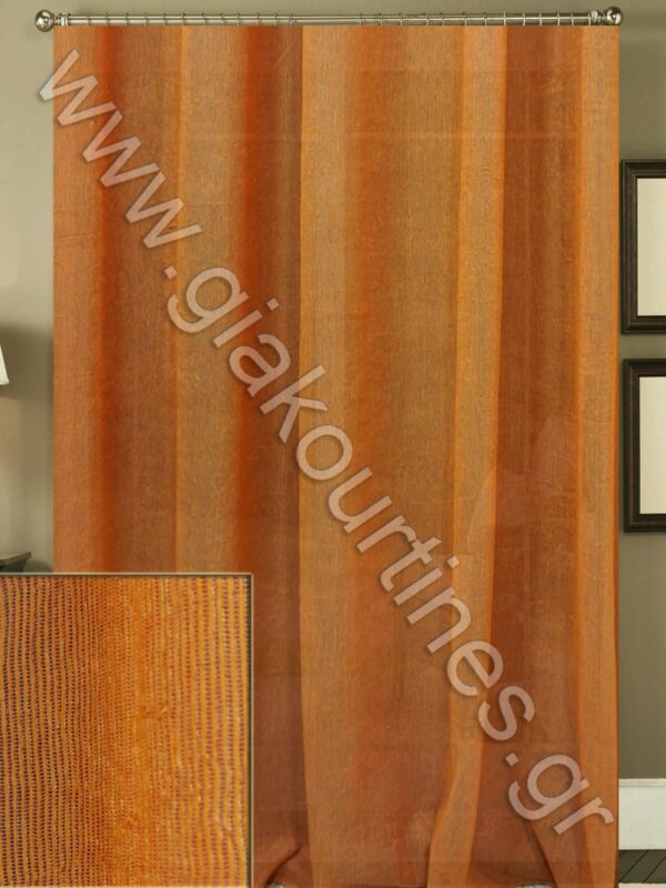 ΥΦΑΣΜΑ ΓΑΖΑ ΣΕΝΙΛ ΠΟΡΤΟΚΑΛΙ 5Μ ΦΑΡΔΟΣ Χ 2,80Μ ΥΨΟΣ