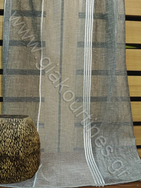 ΧΥΤΗ ΓΑΖΑ ΔΙΑΦΑΝΗ ΜΕ ΡΙΓΕΣ ΑΝΘΡΑΚΙ & ΓΚΡΙ ΑΝΟΙΧΤΟ