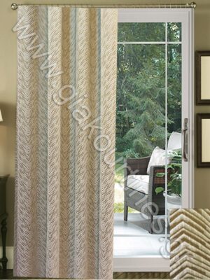 ΚΟΥΡΤΙΝΑ ΡΑΜΜΕΝΗ ΕΞΑΙΡΕΤΙΚΗΣ ΠΟΙΟΤΗΤΑΣ ΧΥΤΗ, ΜΠΕΖ ΜΕ ΚΛΩΣΤΗ ΦΛΟΣ 2,50Μ Χ 3Μ ΥΨΟΣ