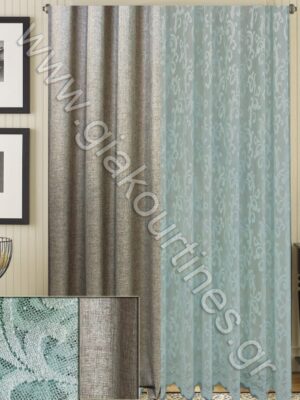 ΚΟΥΡΤΙΝΕΣ ΡΑΜΜΕΝΕΣ ΣΕΤ, ΡΙΝΤΟ Τ.ΛΙΝΟ 2Μ ΦΑΡΔΟΣ Χ 3Μ ΥΨΟΣ , ΔΑΝΤΕΛΑ ΒΑΡΙΑ ΧΥΤΗ ΑΤΣΑΛΑΚΩΤΗ ΜΕ ΦΙΣΤΟΝΙ,ΟΙΝΟΠΝΕΥΜΑΤΙ 4Μ Χ 2,80Μ ΥΨΟΣ