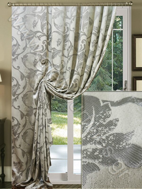 ΚΟΥΡΤΙΝΑ ΣΚΙΑΣΗΣ ΡΑΜΜΕΝΗ, ΧΥΤΟ ΜΠΑΡΟΚ ΤΟΥ ΠΑΓΟΥ ΜΕ ΑΣΗΜΙ