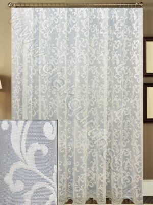 ΒΑΡΙΑ ΧΥΤΗ ΔΑΝΤΕΛΑ ΡΑΜΜΕΝΗ ΑΤΣΑΛΑΚΩΤΗ ΜΕ ΦΙΣΤΟΝΙ & ΚΛΩΣΤΗ ΦΛΟΣ, ΥΠΟΛΕΥΚΗ 4Μ ΦΑΡΔΟΣ 2,80Μ ΥΨΟΣ