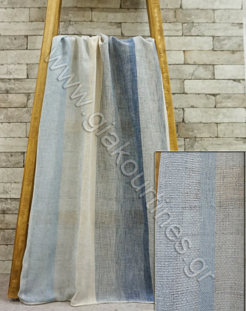 ΚΟΥΡΤΙΝΑ ΓΑΖΑ Τ.ΛΙΝΟ ΠΟΛΥΕΣΤΕΡ ΝΤΕΓΚΡΑΝΤΕ ΣΙΕΛ ΜΠΛΕ