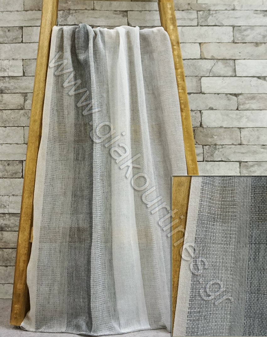 ΚΟΥΡΤΙΝΑ ΓΑΖΑ Τ.ΛΙΝΟ ΠΟΛΥΕΣΤΕΡ ΝΤΕΓΚΡΑΝΤΕ ΓΚΡΙ