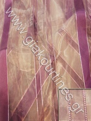 ΚΟΥΡΤΙΝΑ ΔΙΑΦΑΝΗ ΜΕ ΡΙΓΑ ΛΙΛΑΜΩΒ 5Μ Χ 3Μ ΥΨΟΣ