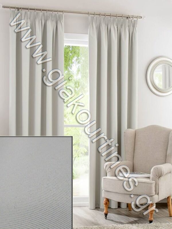 BLACK OUT ΚΟΥΡΤΙΝΑ, ΒΑΡΙΑ ΣΥΣΚΟΤΙΣΗΣ ΡΑΜΜΕΝΗ ΧΡΩΜΑ ΤΟΥ ΠΑΓΟΥ