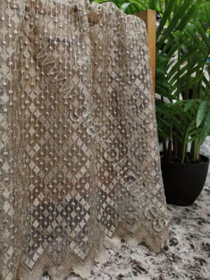 ΚΟΥΡΤΙΝΑ ΠΟΛΥΤΕΛΕΙΑΣ, ΚΕΝΤΗΜΕΝΗ ΠΑΣΤΕΛ ΚΑΦΕ GLITTER