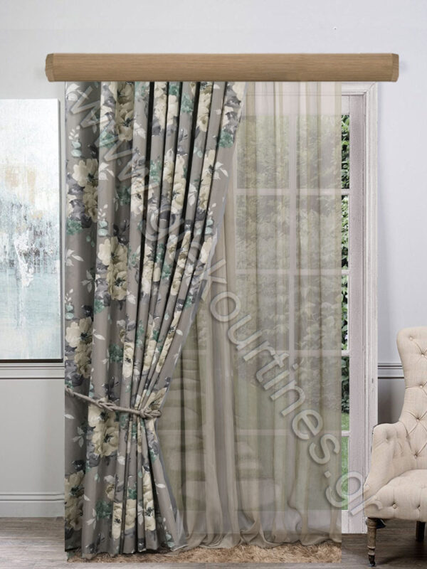 ΚΟΥΡΤΙΝΕΣ ΕΤΟΙΜΕΣ,ΡΙΝΤΟ FLORAL, ΚΟΥΡΤΙΝΑ MEΤΑΛΛΙΖΕ
