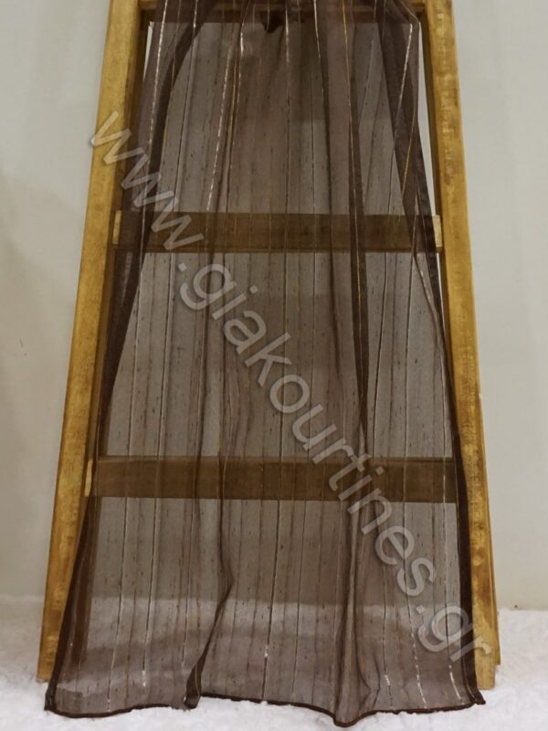 ΔΙΑΦΑΝΗ ΦΛΑΜΑ ΧΥΤΗ, ΒΕΓΚΕ ΜΕ ΧΡΥΣΟΜΠΕΖ ΡΙΓΑ, 5Μ ΦΑΡΔΟΣ X 2,95M YΨΟΣ