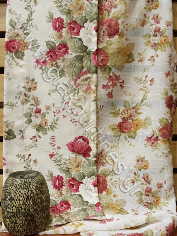 ΚΟΥΡΤΙΝΑ ΦΛΟΡΑΛ,ΔΙΑΘΕΣΙΜΗ ΜΕ ΔΙΑΦΑΝΕΙΑ & ΧΩΡΙΣ