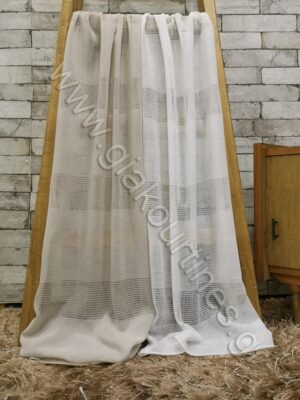 ΚΟΥΡΤΙΝΑ ΓΑΖΑ Τ.ΛΙΝΟ, ΜΕ ΑΖΟΥΡ,ΣΕ 2 ΑΠΟΧΡΩΣΕΙΣ