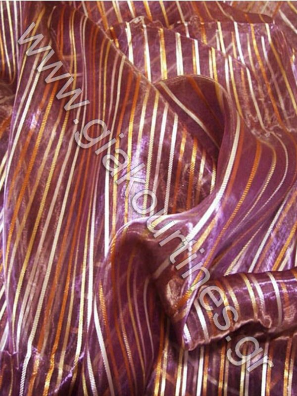 ΟΡΓΑΝΤΖΑ ΔΙΑΦΑΝΗ ΜΩΒ ΜΕ ΡΙΓΕΣ 5,90 ΜΕΤΡΑ ΦΑΡΔΟΣ x 2,80M