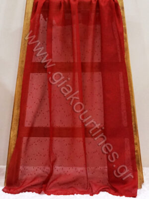 ΥΦΑΣΜΑ ΦΛΑΜΑ  ΧΥΤΗ ΔΙΑΦΑΝΗ, ΧΡΩΜΑ ΜΠΟΡΝΤΟ ΕΝΤΟΝΟ