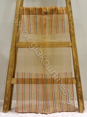 Ύφασμα μπρονζέ ατσαλάκωτο φριζέ διάφανο,6Μ φάρδος x 2,90Μ ύψος