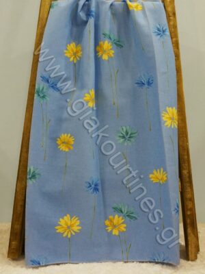 ΥΦΑΣΜΑ ΑΔΙΑΦΑΝΟ, ΛΟΝΕΤΑ ΓΑΛΑΖΙΑ 2,50Μ ΦΑΡΔΟΣ Χ 2,80Μ ΥΨΟΣ