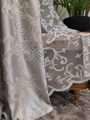 ΚΟΥΡΤΙΝΕΣ ΣΑΛΟΝΙΟΥ ΠΟΛΥΤΕΛΕΙΑΣ, ΡΙΝΤΟ ΖΑΚΑΡ ΓΚΡΙ ΜΠΕΖ, ΔΑΝΤΕΛΑ ΓΚΡΙ