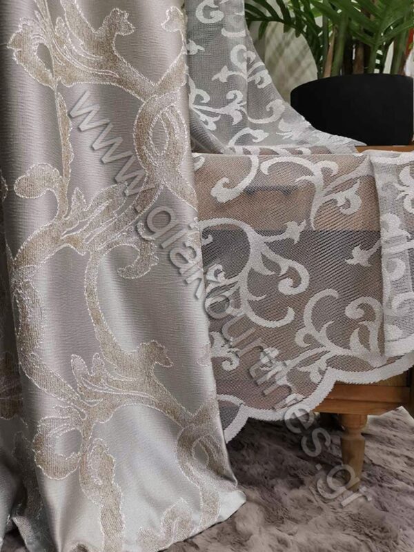 ΚΟΥΡΤΙΝΕΣ ΣΑΛΟΝΙΟΥ ΠΟΛΥΤΕΛΕΙΑΣ, ΡΙΝΤΟ ΖΑΚΑΡ ΓΚΡΙ ΜΠΕΖ, ΔΑΝΤΕΛΑ ΓΚΡΙ