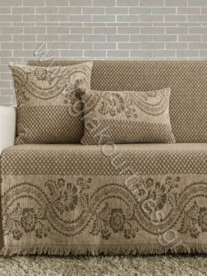 Ριχτάρι σενίλ Rombo, χρώμα μπεζ