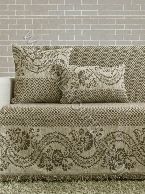 Ριχτάρι σενίλ Rombo, χρώμα βιζόν