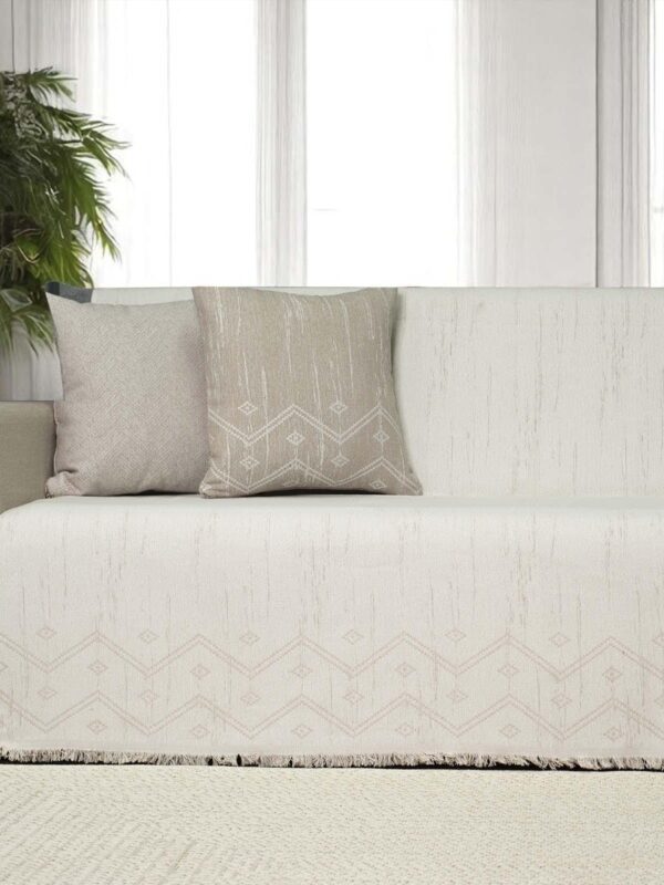 Ριχτάρι βαμβακερό COTONE εκρού