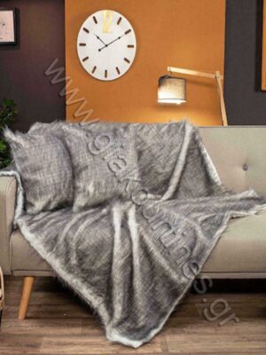 Ριχτάρι γούνινο TEORAN 1,30 x 1,60