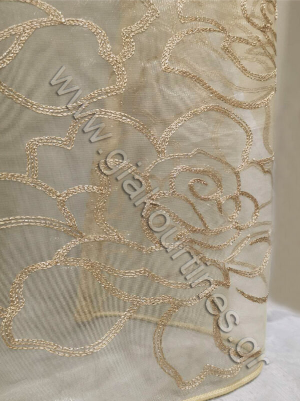 ΚΟΥΡΤΙΝΑ ΚΕΝΤΗΜΕΝΗ ΜΕ GLITTER, ΧΡΥΣΑΦΙ