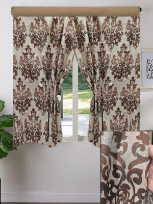 2X ΚΟΥΡΤΙΝEΣ ΚΟΝΤΕΣ ΣΚΙΑΣΗΣ, ΜΠΕΖ ΚΑΦΕ