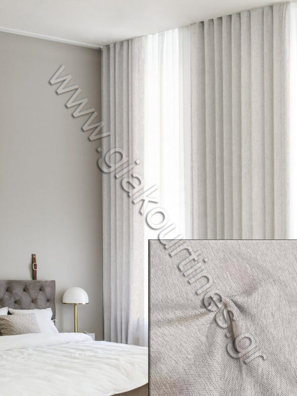 ΚΟΥΡΤΙΝΑ ΣΥΣΚΟΤΙΣΗΣ BLACKOUT NATURAL ΛΙΝΟ, 1,50Μ Χ 2,80Μ ΥΨΟΣ