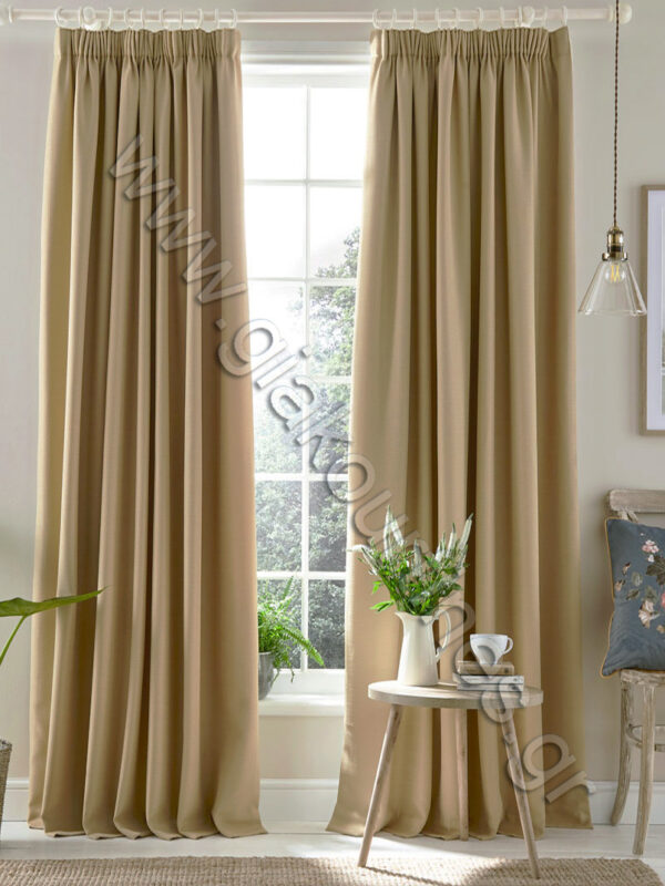 ΚΟΥΡΤΙΝΑ ΣΥΣΚΟΤΙΣΗΣ BLACKOUT ΡΑΜΜΕΝΗ ΠΑΛ ΧΡΥΣΟ