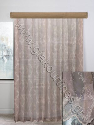 ΚΟΥΡΤΙΝΑ ΕΤΟΙΜΗ, ΔΑΝΤΕΛΑ DUSTY PINK