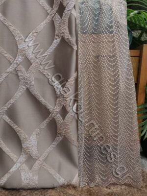 ΚΟΥΡΤΙΝΕΣ ΣΑΛΟΝΙΟΥ, ΡΙΝΤΟ ΓΚΡΕΖ , ΚΟΥΡΤΙΝΑ ΚΕΝΤΗΜΕΝΗ ΜΠΕΖΟΚΑΦΕ