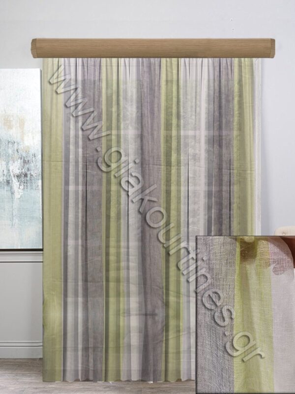 ΚΟΥΡΤΙΝΑ ΕΤΟΙΜΗ, ΓΑΖΑ ΡΙΓΕΣ ΛΕΥΚΟ ΓΚΡΙ ΛΑΧΑΝΙ