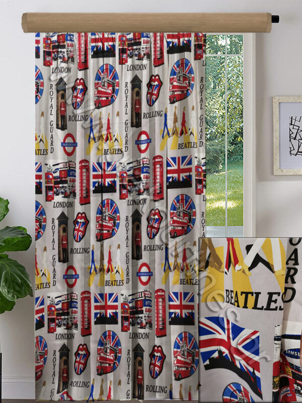 ΚΟΥΡΤΙΝΑ ΕΤΟΙΜΗ ΡΑΜΜΕΝΗ, ΛΟΝΕΤΑ LONDON