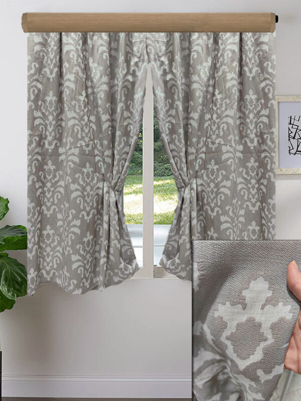 2X ΚΟΥΡΤΙΝEΣ ΚΟΝΤΕΣ ΣΚΙΑΣΗΣ, ΓΚΡΕΖ ΠΑΓΟΥ