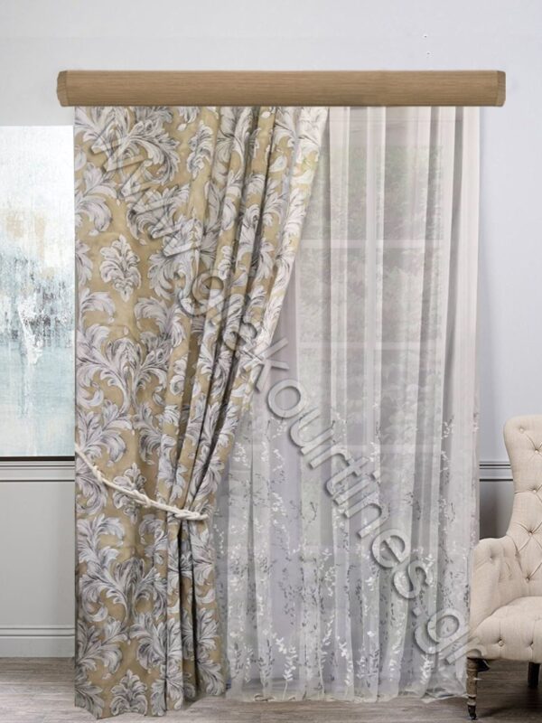 ΚΟΥΡΤΙΝΕΣ ΕΤΟΙΜΕΣ, ΡΙΝΤΟ ΜΠΑΡΟΚ, ΚΟΥΡΤΙΝΑ ΚΕΝΤΗΜΑ ΑΜΥΓΔΑΛΙΑ