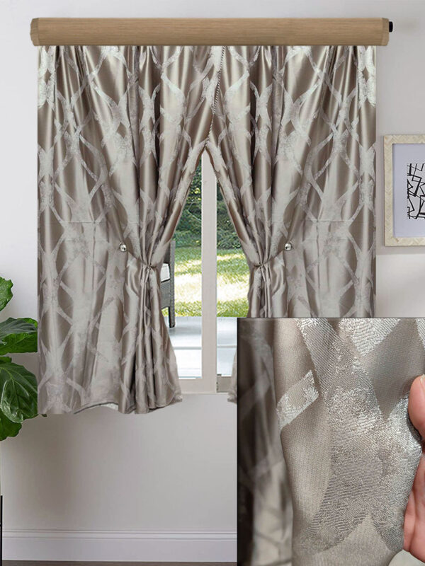 2X ΚΟΥΡΤΙΝEΣ ΚΟΝΤΕΣ ΣΚΙΑΣΗΣ, ΓΚΡΕΖ