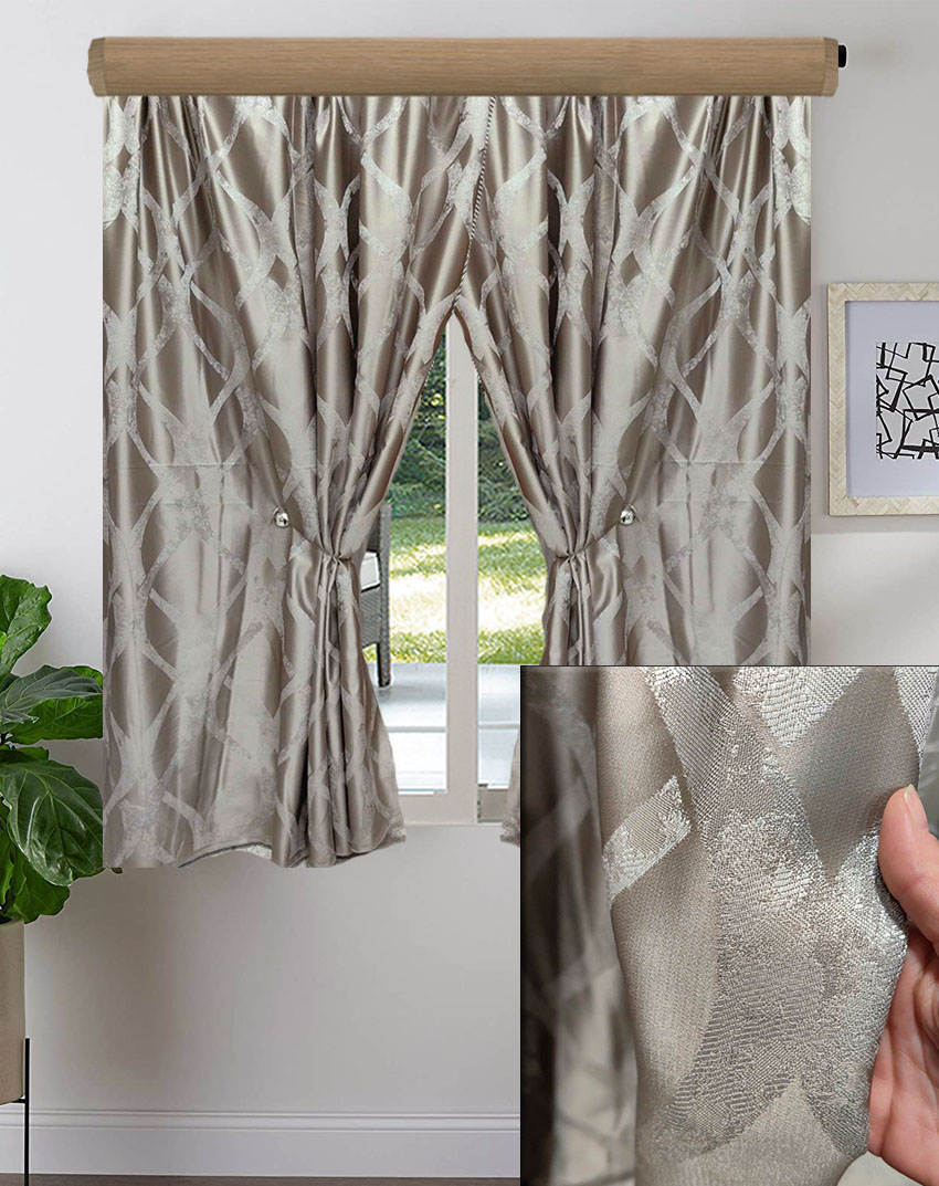 2X ΚΟΥΡΤΙΝEΣ ΚΟΝΤΕΣ ΣΚΙΑΣΗΣ, ΓΚΡΕΖ