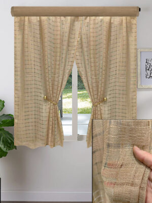 2x ΚΟΥΡΤΙΝΕΣ ΓΙΑ ΠΑΡΑΘΥΡΟ, ΔΙΧΤΥ ΜΠΕΖ