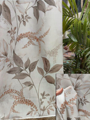 ΚΟΥΡΤΙΝΑ ΜΕ ΤΟ ΜΕΤΡΟ ΖΟΡΖΕΤΑ FLORAL