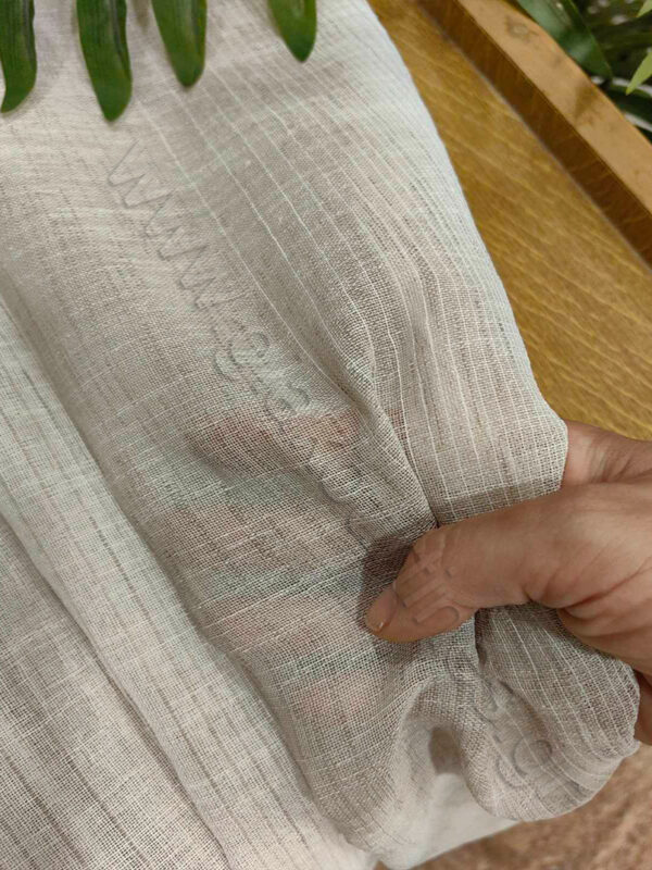 ΚΟΥΡΤΙΝΑ ΓΑΖΑ ΜΕ ΡΙΓΕΣ ΥΠΟΛΕΥΚΟ ΚΑΙ ΓΚΡΕΖ